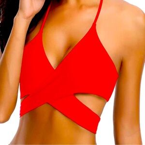 SHEKINI Women Push Up Bikini Wrap Halter Bandage Swimwear